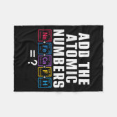 Funny 67 Six Seven Meme Matching Elements Periodic フリースブランケット (正面(横))