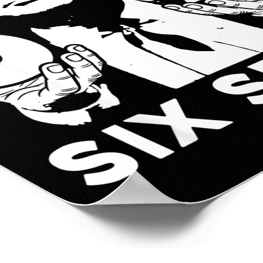 Funny 67 Six Seven Trump Meme ポスター (角)