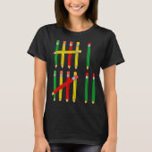 Funny 67 Tally Marks Math For Teachers Students Si Tシャツ (正面)