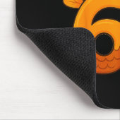 Funny 67 Thanksgiving Turkey Face 67 Number  マウスパッド (コーナー)