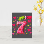 Funny 67 Valentine Meme Couple Matching Love カード (黄色い花)