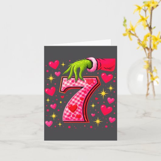 Funny 67 Valentine Meme Couple Matching Love  カード (黄色い花)