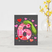 Funny 67 Valentine Meme Couple Matching Love  カード (黄色い花)