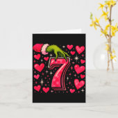 Funny 67 Valentine Meme Couple Matching Love  カード (黄色い花)