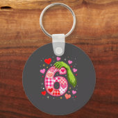 Funny 67 Valentine Meme Couple Matching Love  キーホルダー (正面)