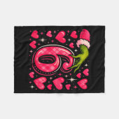 Funny 67 Valentine Meme Couple Matching Love  フリースブランケット (正面(横))