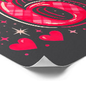 Funny 67 Valentine Meme Couple Matching Love  ポスター (角)