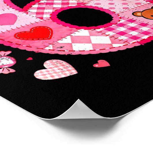 Funny 67 Valentine Meme Couple Matching Love  ポスター (角)