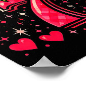 Funny 67 Valentine Meme Couple Matching Love  ポスター (角)