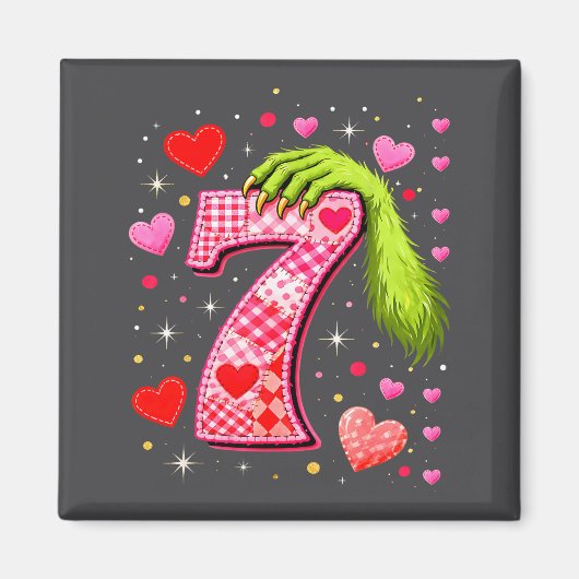 Funny 67 Valentine Meme Couple Matching Love  マグネット (正面)