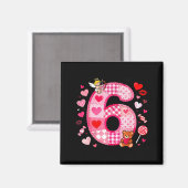 Funny 67 Valentine Meme Couple Matching Love  マグネット (正面/裏面)