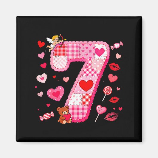 Funny 67 Valentine Meme Couple Matching Love  マグネット (正面)