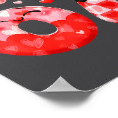 Funny 67 Valentines Meme Six Seven Heart 6 7 Women ポスター (角)