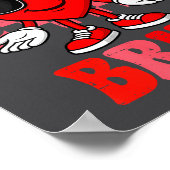 Funny 6 7 Bruh Valentine Six Seven Meme Boys Teens ポスター (角)