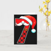 Funny 6 7 Couples Christmas Costume Matching Outfi カード (黄色い花)