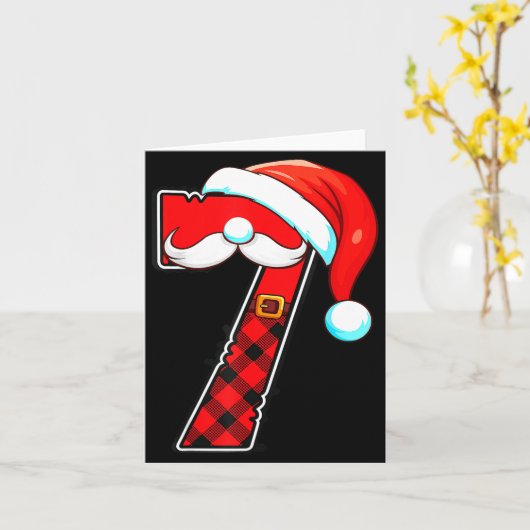 Funny 6 7 Couples Christmas Costume Matching Outfi カード (黄色い花)