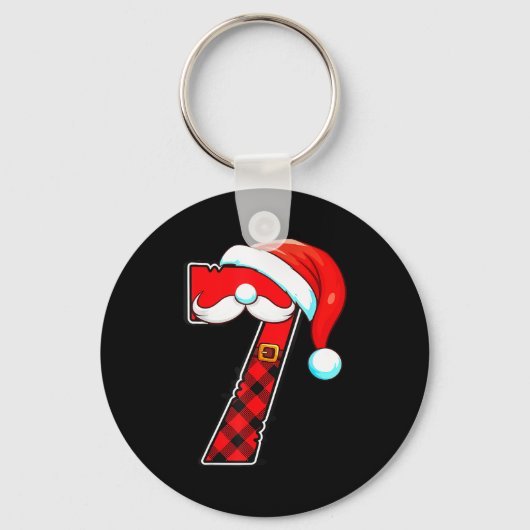 Funny 6 7 Couples Christmas Costume Matching Outfi キーホルダー (正面)