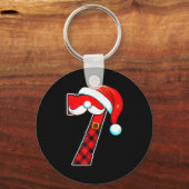 Funny 6 7 Couples Christmas Costume Matching Outfi キーホルダー (正面)