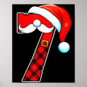 Funny 6 7 Couples Christmas Costume Matching Outfi ポスター (正面)