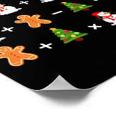 Funny 6 7 Meme Christmas Order Of Operations Math ポスター (角)