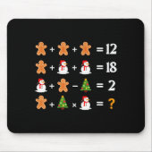 Funny 6 7 Meme Christmas Order Of Operations Math  マウスパッド (正面)