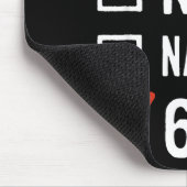 Funny 6-7 Meme Nice Naughty Christmas, Six Seven C マウスパッド (コーナー)