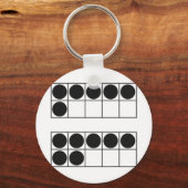 Funny 6 7 Number Teachers Students Six Seven Meme  キーホルダー (正面)