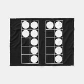 Funny 6 7 Number Teachers Students Six Seven Meme フリースブランケット (正面(横))