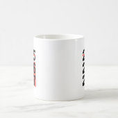 Funny 6 7 Party Happy New Year 2026 2027 67 Meme S コーヒーマグカップ (中央)