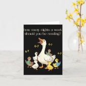 Funny 6 7 Six Seven Reading For Teacher Kids Book  カード (黄色い花)