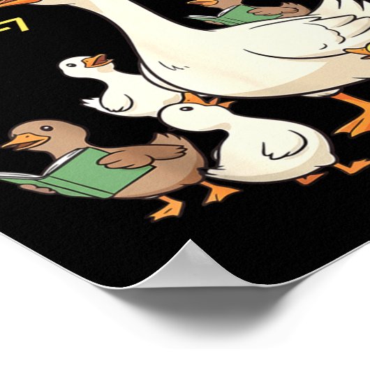 Funny 6 7 Six Seven Reading For Teacher Kids Book ポスター (角)