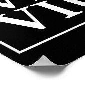 Funny 6 7 Six Seven Roman Numerals Meme History Te ポスター (角)