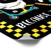 Funny 6 Afraid Of 7 Silly Goose Six Seven 67 Meme  ポスター (角)