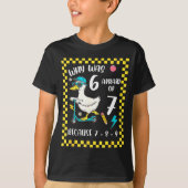 Funny 6 Afraid Of 7 Silly Goose Six Seven 67 Meme  Tシャツ (正面)
