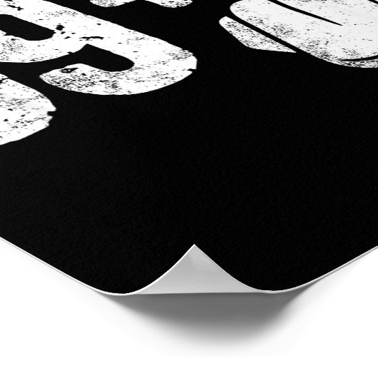 Funny 70th Birthday ポスター (角)