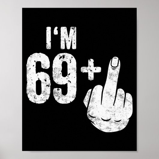 Funny 70th Birthday  ポスター (正面)