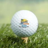 Funny 7-Day Weekend Officially Retired Golf Ball ゴルフボール (インサイチュ 木)