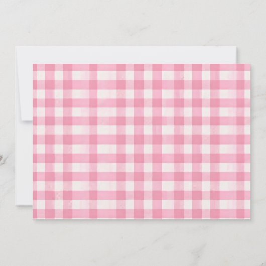 Funny 7th Birthday | “I Was 6, Now 7” Party 招待状 (裏面)