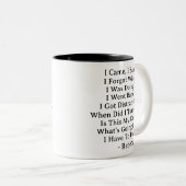 Funny 80th Birthday Celebration  ツートーンマグカップ (正面右)