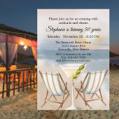 Funny A Tini Bit Older Beach Party 50th Birthday 招待状