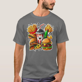 Funny Abstract: #Colorful / (fastfood) T-Shirt #10 Tシャツ