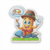 Funny Accountant シール (正面)