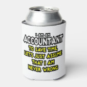 Funny Accountant Gift Ideas Can Cooler 缶クーラー (缶正面)