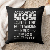 Funny Accountant Mom クッション (ブランケット)