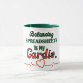 Funny Accountant Quote マグカップ (中央)