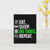 Funny Accounting Art For Men Women Spreadsheets Ac カード (黄色い花)