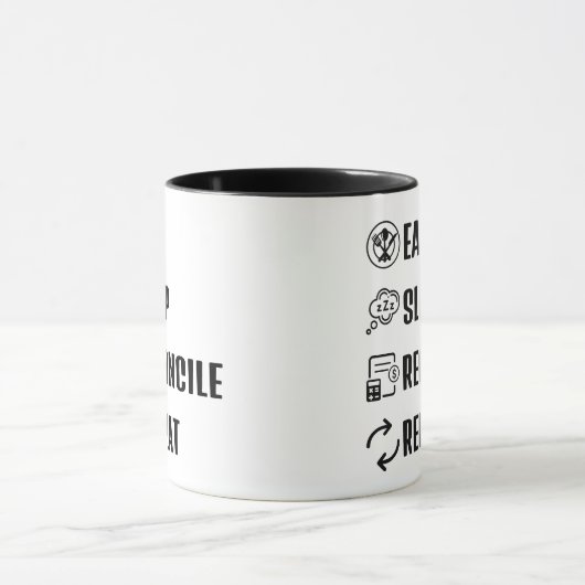 Funny Accounting Coffee Mug マグカップ (中央)