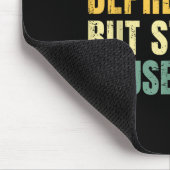 Funny Accounting Retro Fully Depreciated But Still マウスパッド (コーナー)