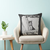 Funny Active Parkour Master Punk Kitty Design クッション (椅子)