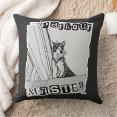 Funny Active Parkour Master Punk Kitty Design クッション (ブランケット)